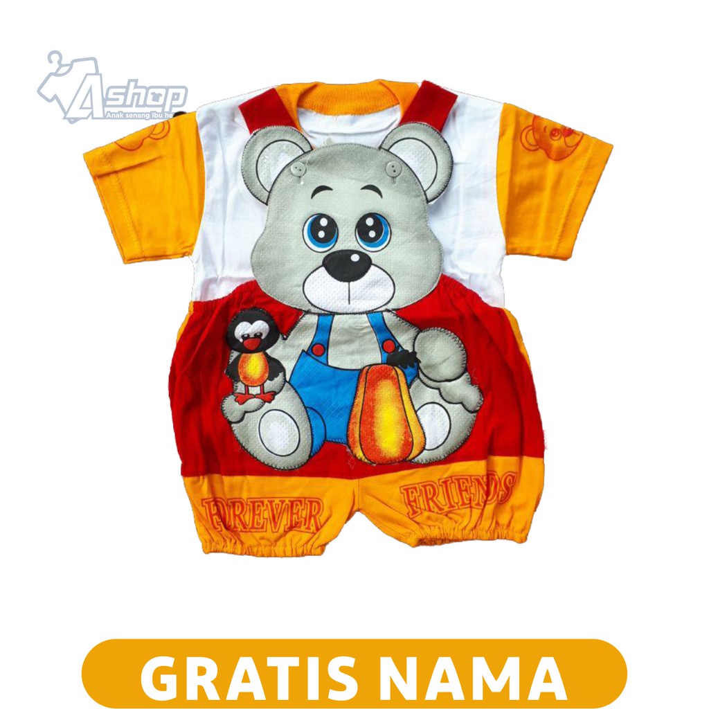 Baju Kodok bayi Teddy bear