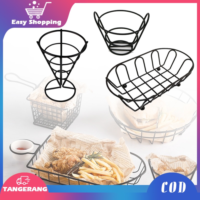 Wadah Kentang Goreng/Keranjang Kentang/Fries Keranjang/Wadah Keranjang Saji Kentang/Fries Serving Basket