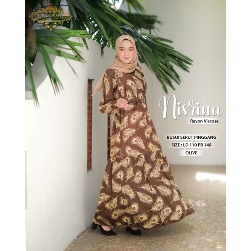 Gamis Nisrina by alzafara