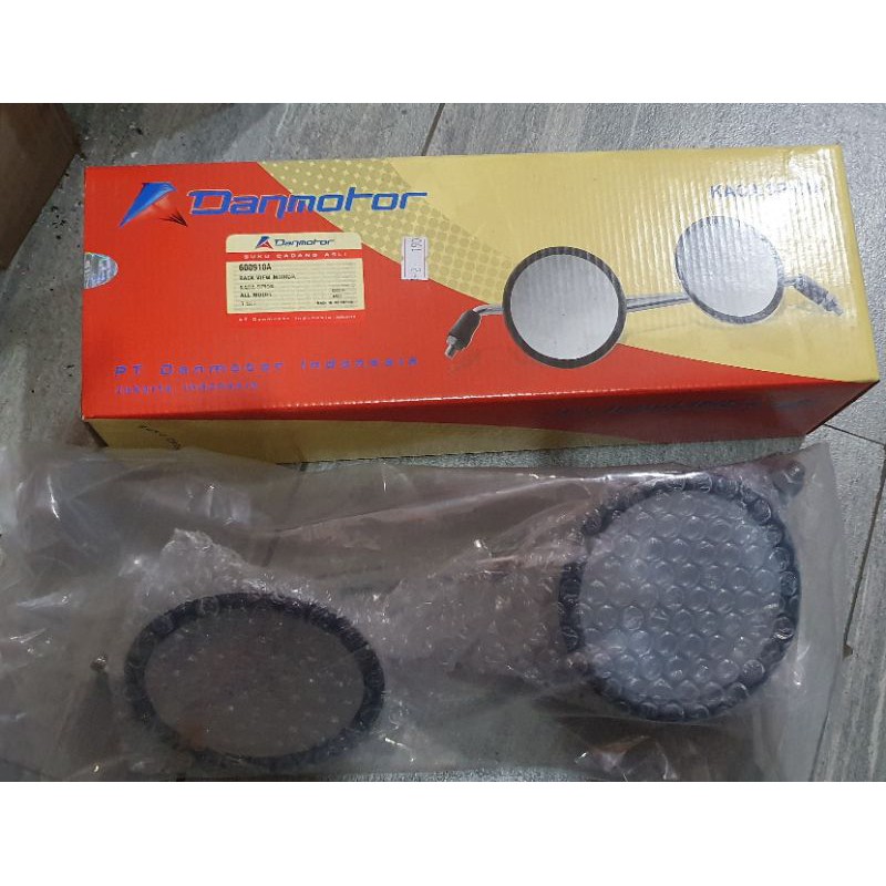 Kaca Spion Bulat Danmotor Vespa PX New Tangkai Panjang Limited