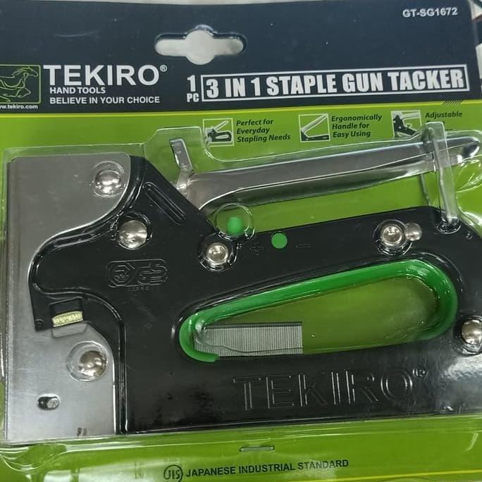 

Jual Staple Gun Tacker / Staples / Stapler Steples Tembak Tekiro Gt Sg1672