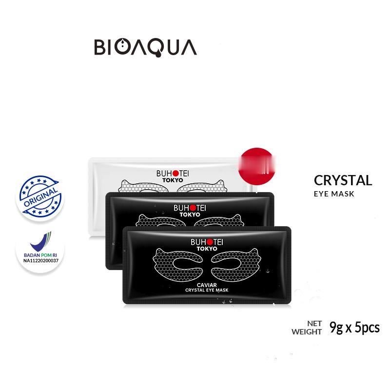 ★ BB ★ BIOAQUA x BUHOTEI Caviar Crystal Eye Mask Anti Wrinkle Masker Mata