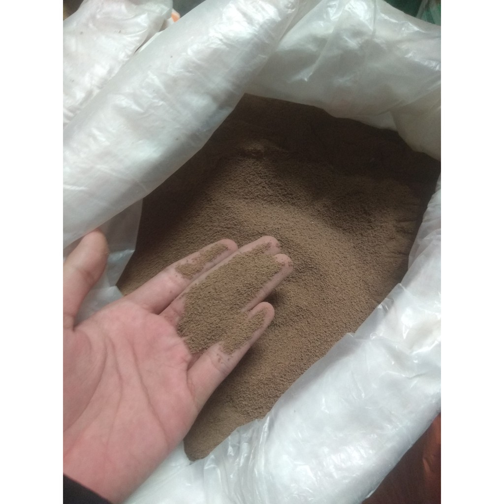 [COD]PELET BUBUK Pakan Ikan Kecil Lele, Mas, Gurame BUBUK PELET BUBUK UNTUK IKAN KECIL