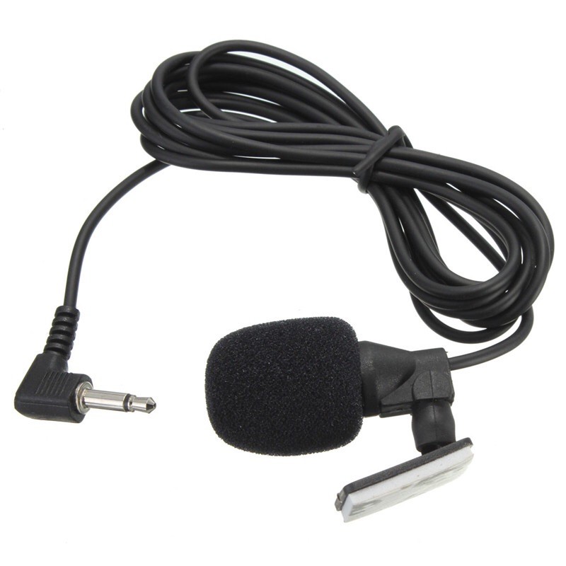 Mini Stereo Microphone 3.5mm - Black