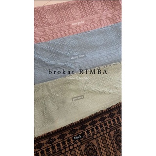 Jual Kain Kebaya Brokat Salur Rimba Kain Brukat Meteran | Shopee Indonesia