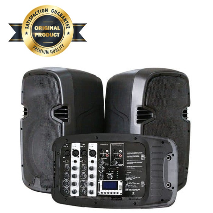 Speaker Aktif Baretone AM 400P/ AM400P / AM-400P Sepasang Original