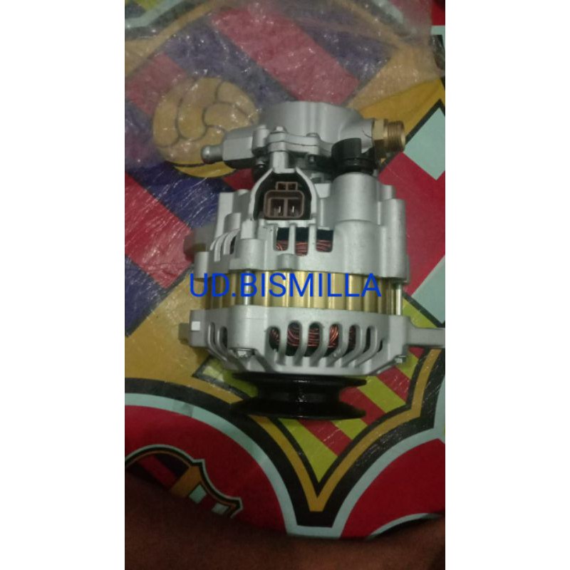 alternator dinamo ampere amper L300 diesel L200 diesel Kuda diesel solar puly 1 dan puly 2 original