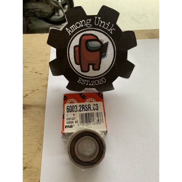 BEARING 6003 2RSR C3 FAG / BEARING LAHER 6003 2RSR C3 FAG
