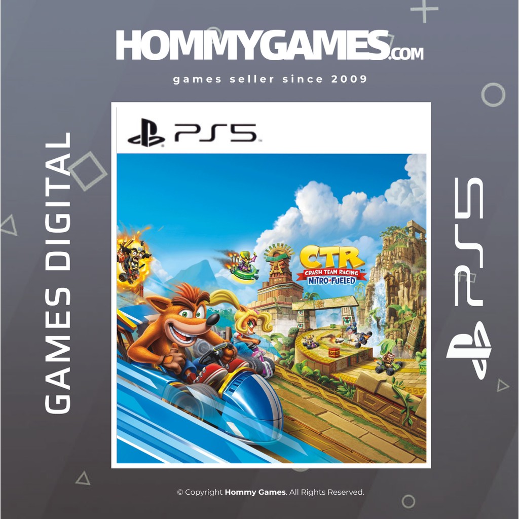 Crash Team Racing Nitro Fueled PS5 &amp; PS4 Digital Games