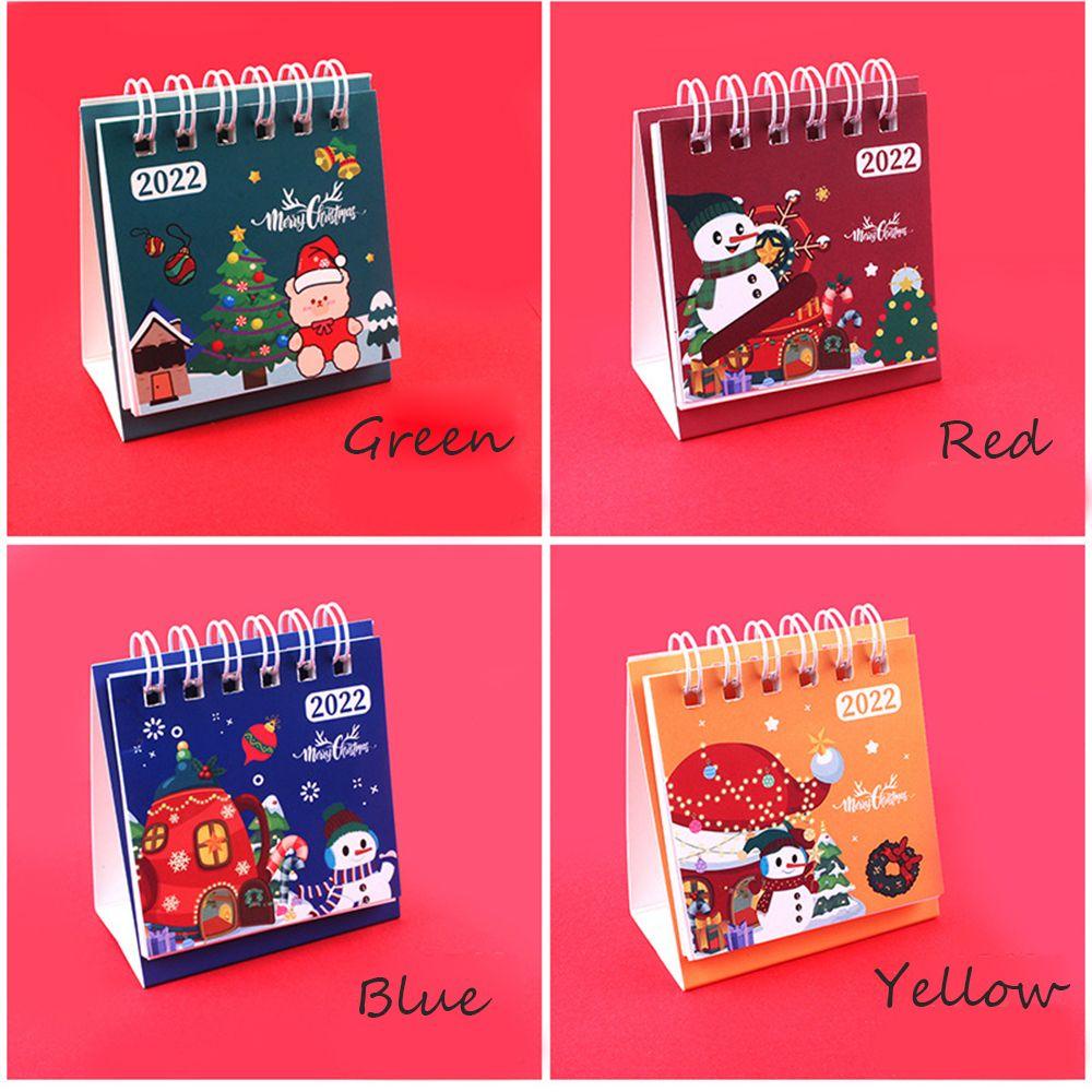 Pineapple Animal Kalender Meja Organiser ChristmasTree 365hari Kawaii Stationery Dekorasi Desktop ​ Rumah