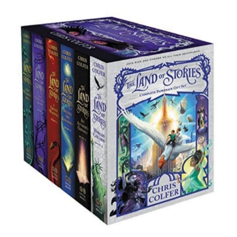 THE LAND OF STORIES COMPLETE 6 SERIES BOOK