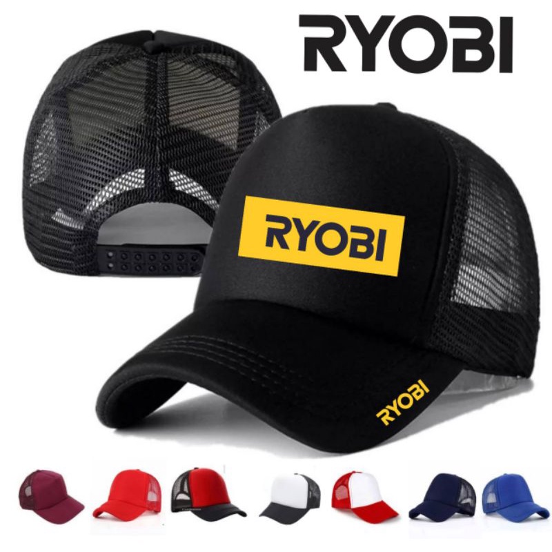 Topi RYOBI topi mancing topi outdoor pelindung panas