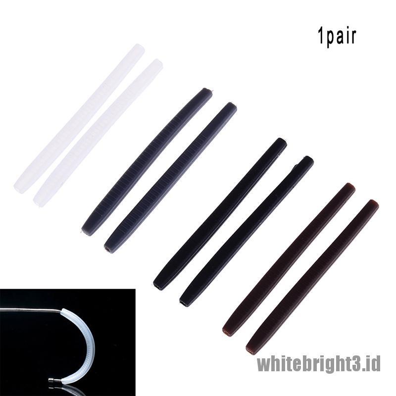 &lt; White3 &gt; Holder Kacamata Bahan Silikon Anti Slip