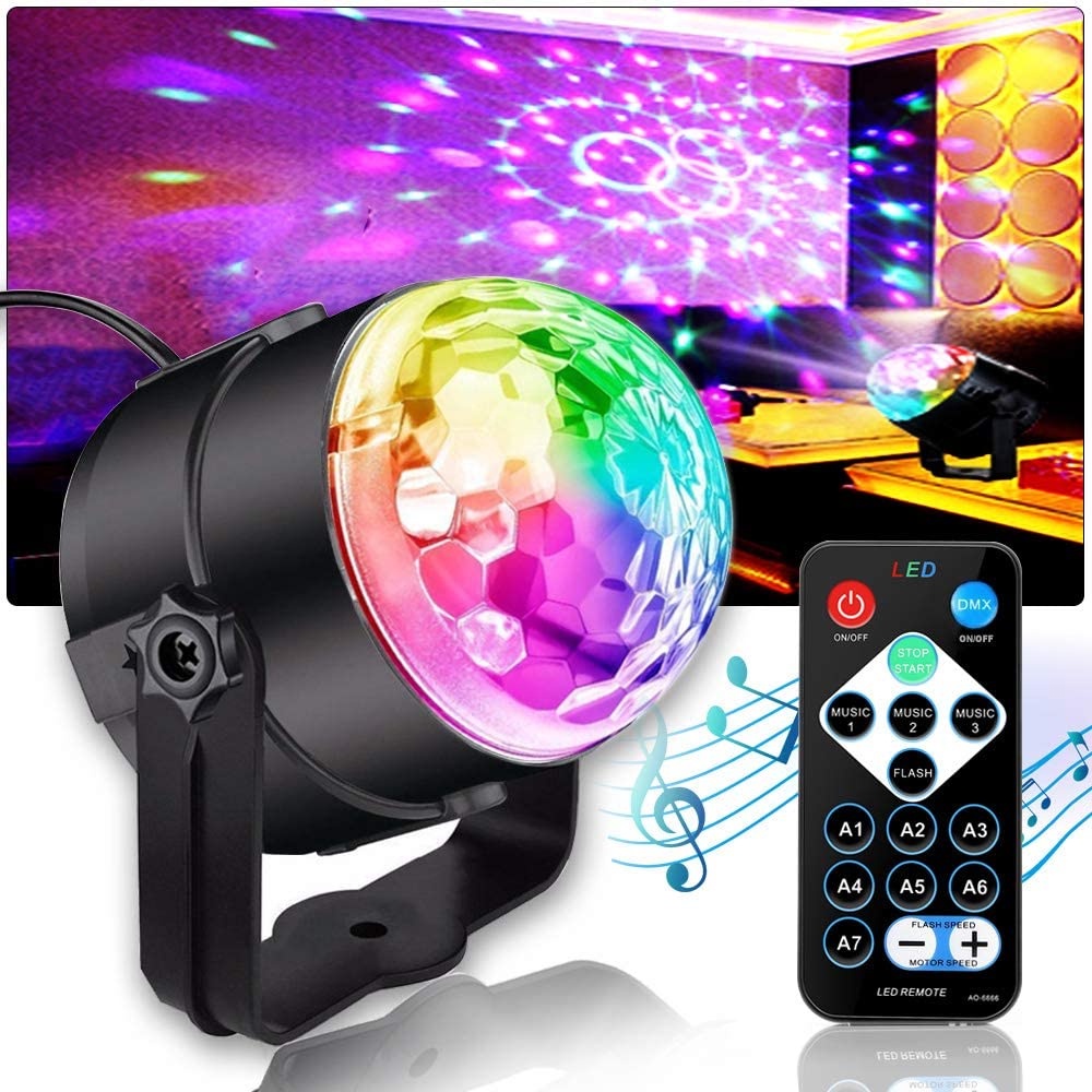 Lampu Sorot TaffLED CY-LV-RG Proyektor LED Lampu Disco Party Light + Remote Control EU Plug Multi Color