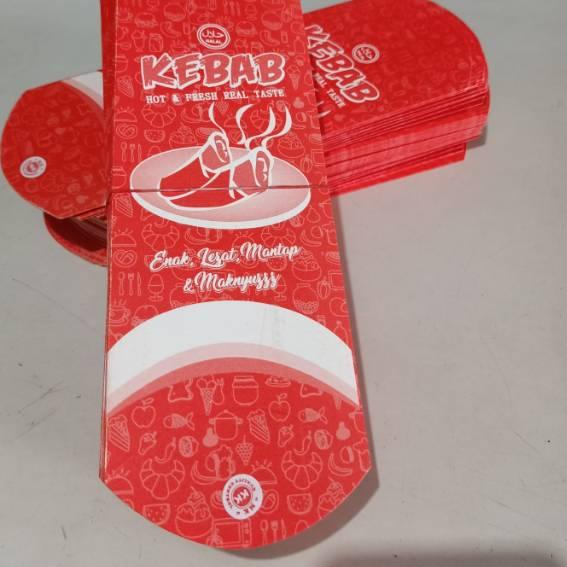 Box Kebab mini / bungkus kebab kecil / box medium