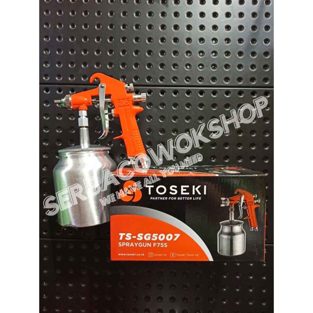 Toseki F75 S Spray Gun Semprotan Cat Tabung Bawah F75S 750 cc Termurah Berkualitas