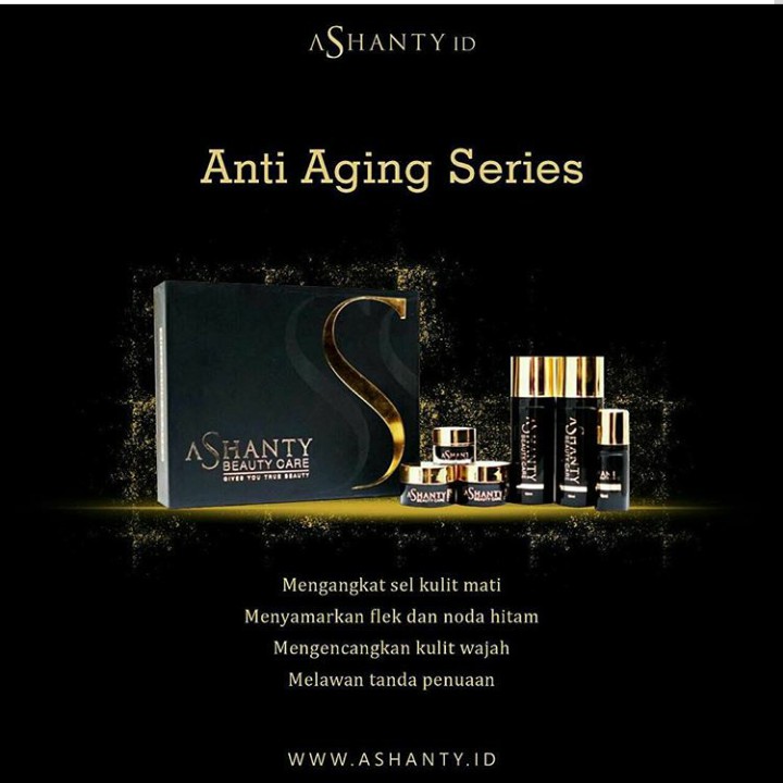 ASHANTY BEAUTY CARE ANTI AGING CREAM SERIES