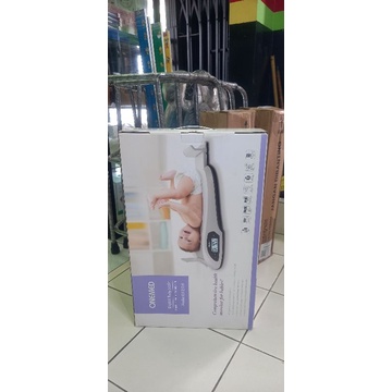 Timbangan bayi digital dengan panjang badan bayi