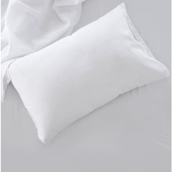 Bantal Tidur 45x65 Isi 700gr Silicon Premium / Bantal Tidur Putih Polos / Bantal Queen Size