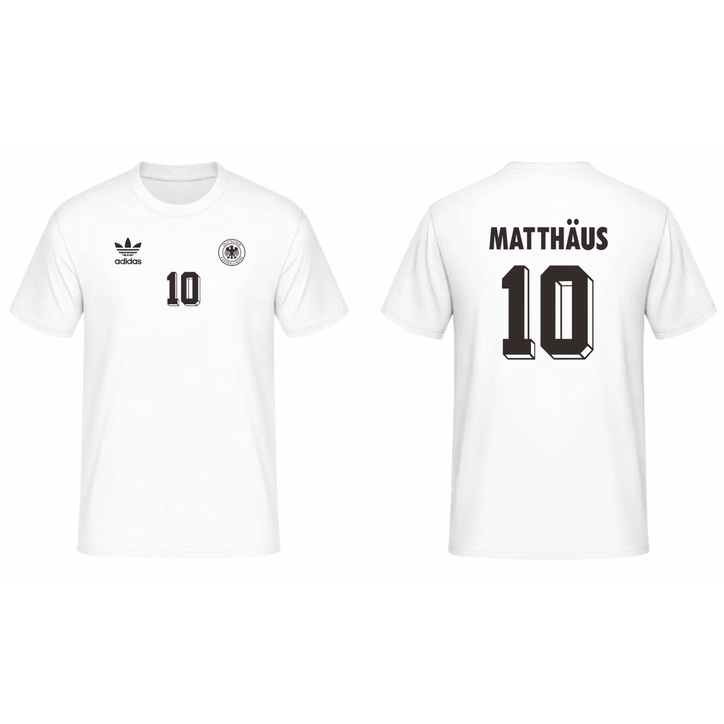 T-SHIRT KAOS JERMAN WORLD CUP 1990 LOTHAR MATTHAUS