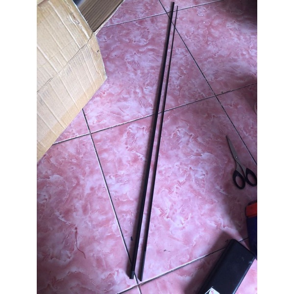 Blank Carbon Hollow Two piece CK16 6-14LBS Xwrap free Decal