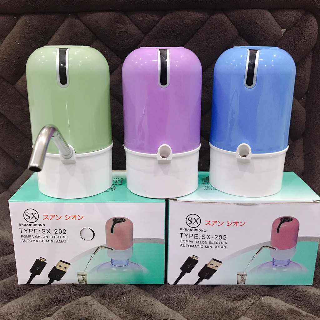 Dispenser Pompa Air galon / Elektrik Listrik Portable / Pompa Air Minum USB