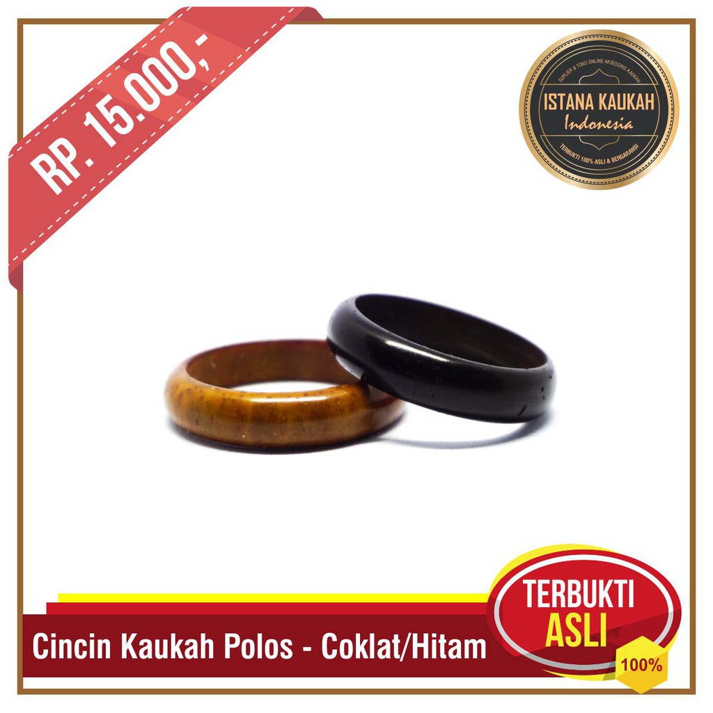 Cincin Kaukah Asli, Cincin Kokka Polos - Istana Kaukah