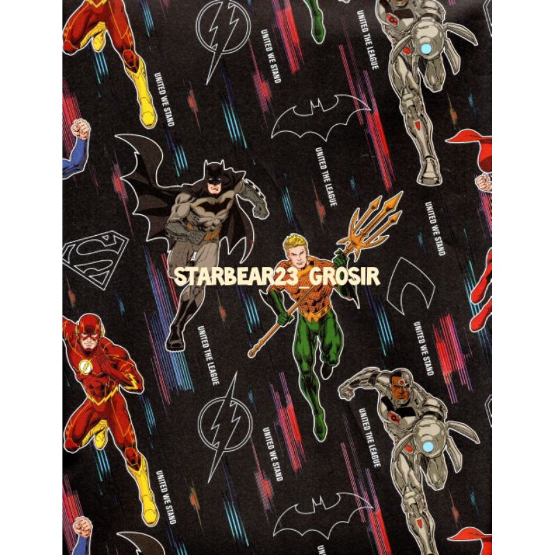 

Kertas kado Doff Black Justice League Sansanwawa