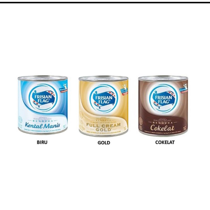 

Susu Kental Manis Frisian Flag 370g SKM