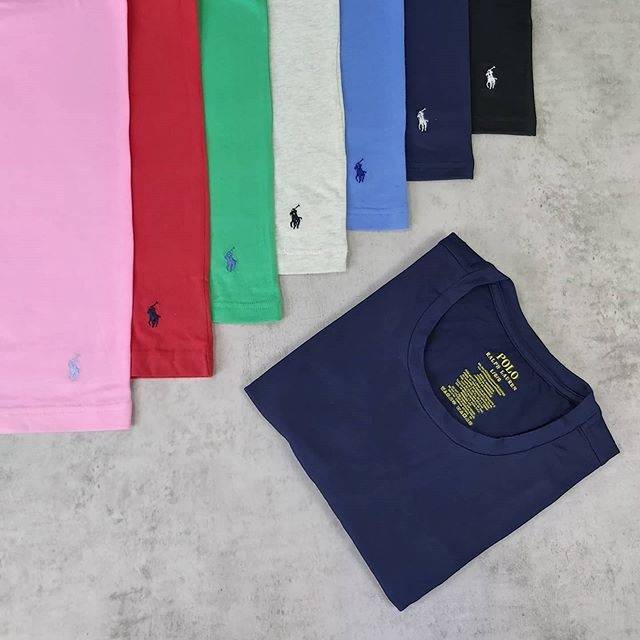  Kaos  Polos  Ralph  Lauren  O neck Original  Shopee Indonesia