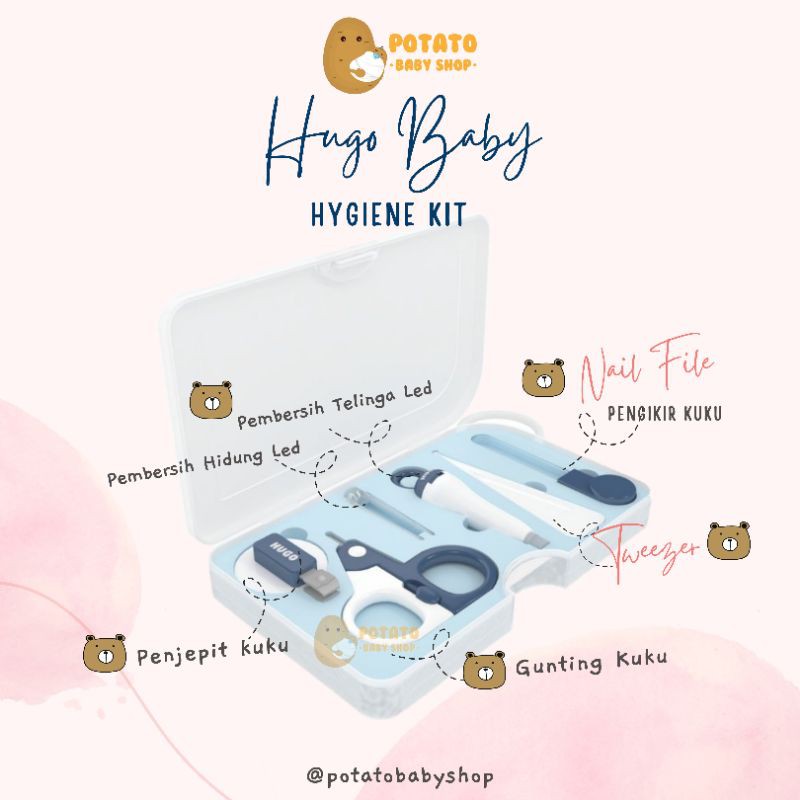 Hugo Baby Hygiene Kit - Set Gunting Kuku Bayi