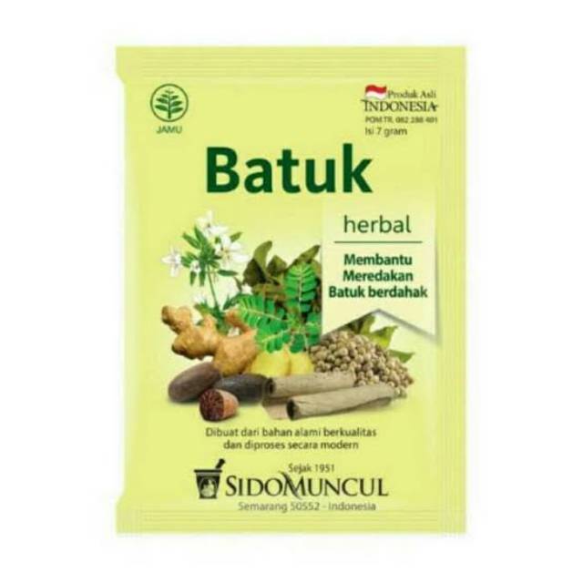 

JAMU HERBAL SIDOMUNCUL BATUK