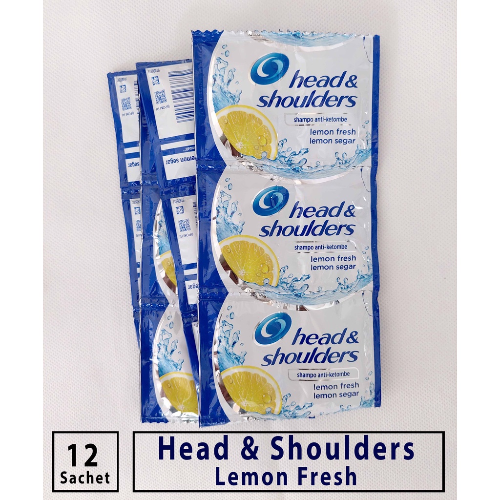 Shampo HEAD &amp; SHOULDERS  10ml X 12 SACHET