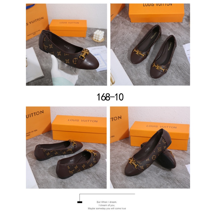 Logo Flat Shoes 168-10