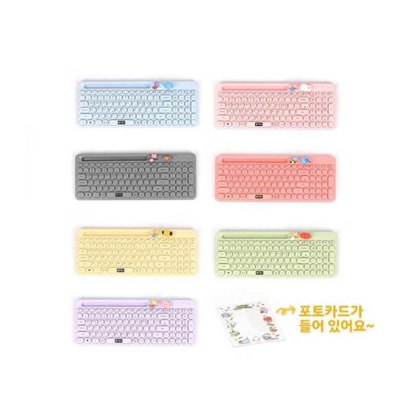 OFFICIAL BABY BT21 MY LITTLE BUDDY WIRELESS KEYBOARD