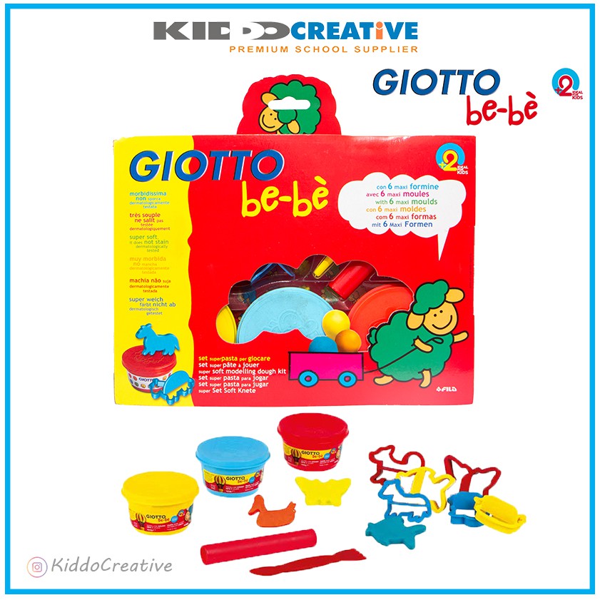 

GIOTTO BEBE SUPER MODELLING DOUGHT SET
