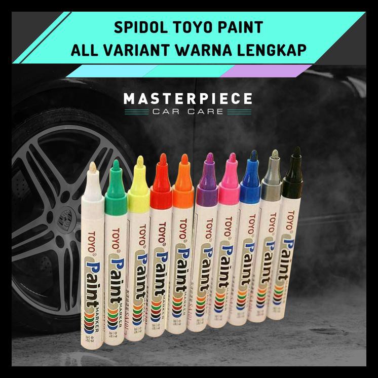 

GRATIS ! TERLARIS Spidol Ban TOYO Paint Marker ORIGINAL (Asli) TERMURAH