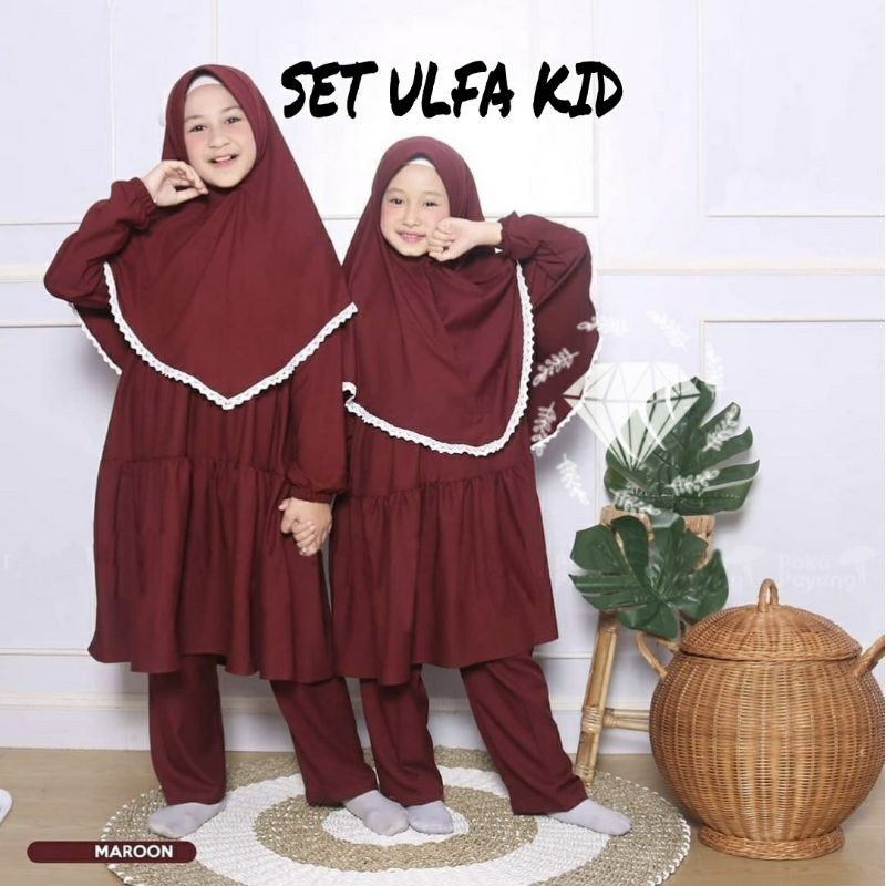 SET ULFA KID KAKAK / ADIK MOSCREPE, 2 UKURAN