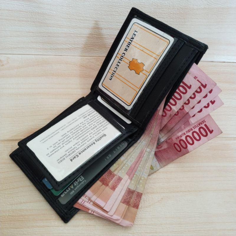 Dompet Pria kulit Semi sintetis impor Dompet Embos Kulit murah Dompet Exclusive keren style