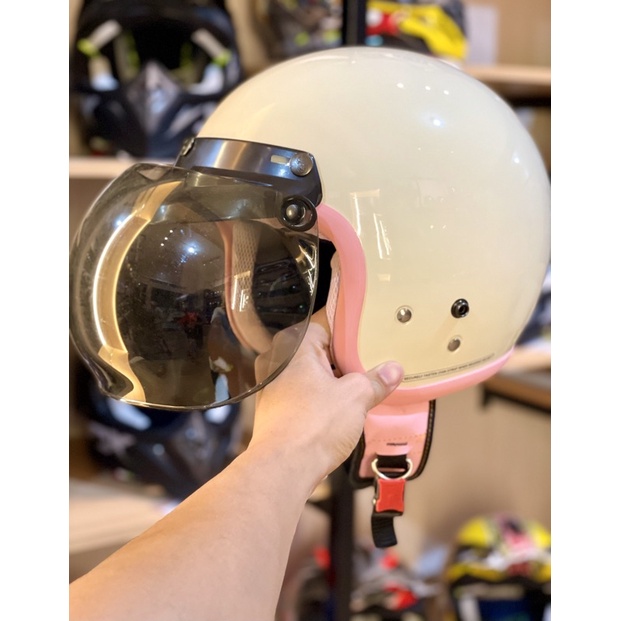Helm Bogo Dewasa Retro Hijab Wanita