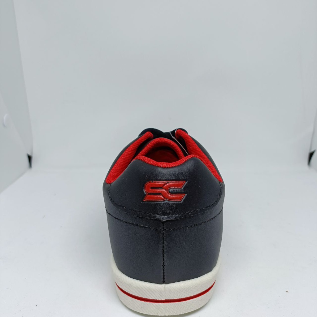 SPORT CLUB STAIN HITAM MERAH TALI/SEPATU SEKOLAH/SEPATU TALI/SEPATU FASHION/SEPATU ANAK TK SD SMP SMA/SEPATU TERBARU/SEPATU MURAH/SEPATU FORMAL