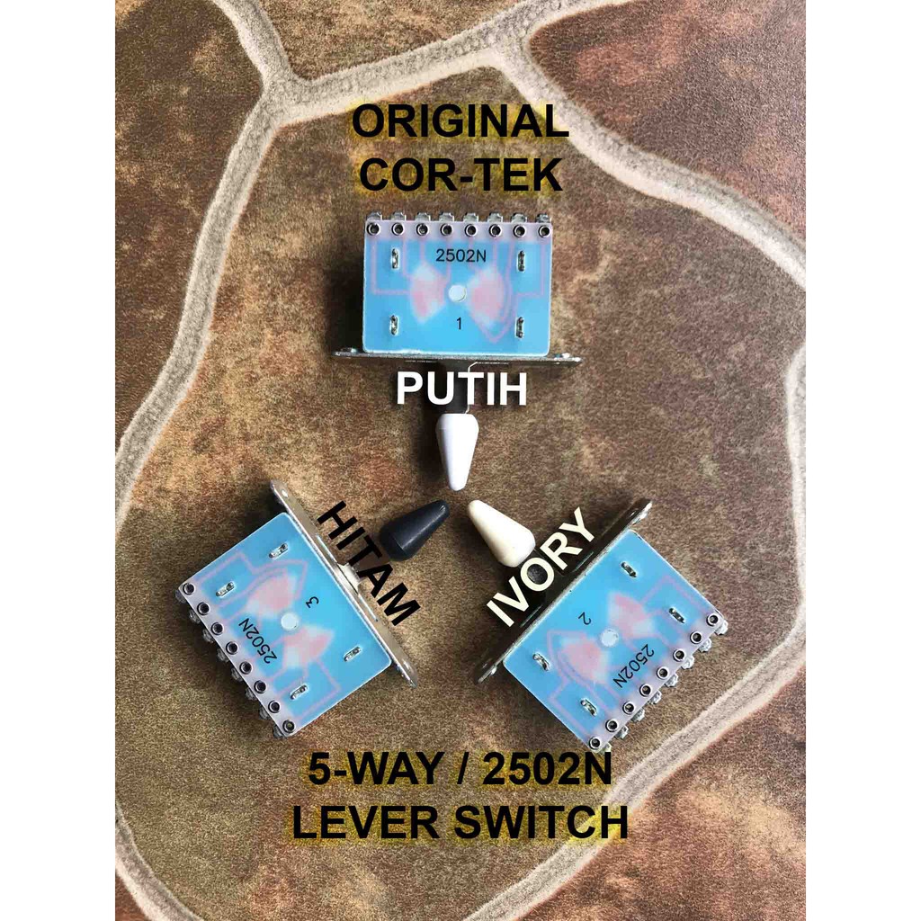 Cortek 2502N 5 Way Lever Switch Gitar Selector Guitar Pickup Humbucker 5way Cor Tek