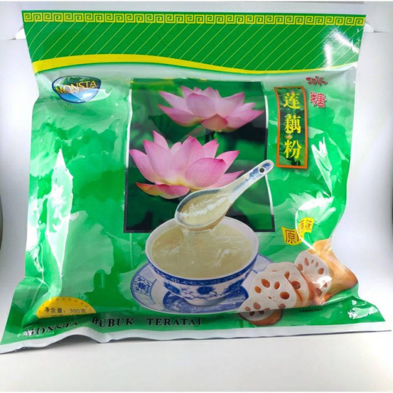 

Monsta Minuman Serbuk Bubuk Tepung Pati Akar Teratai Instan 300 gr