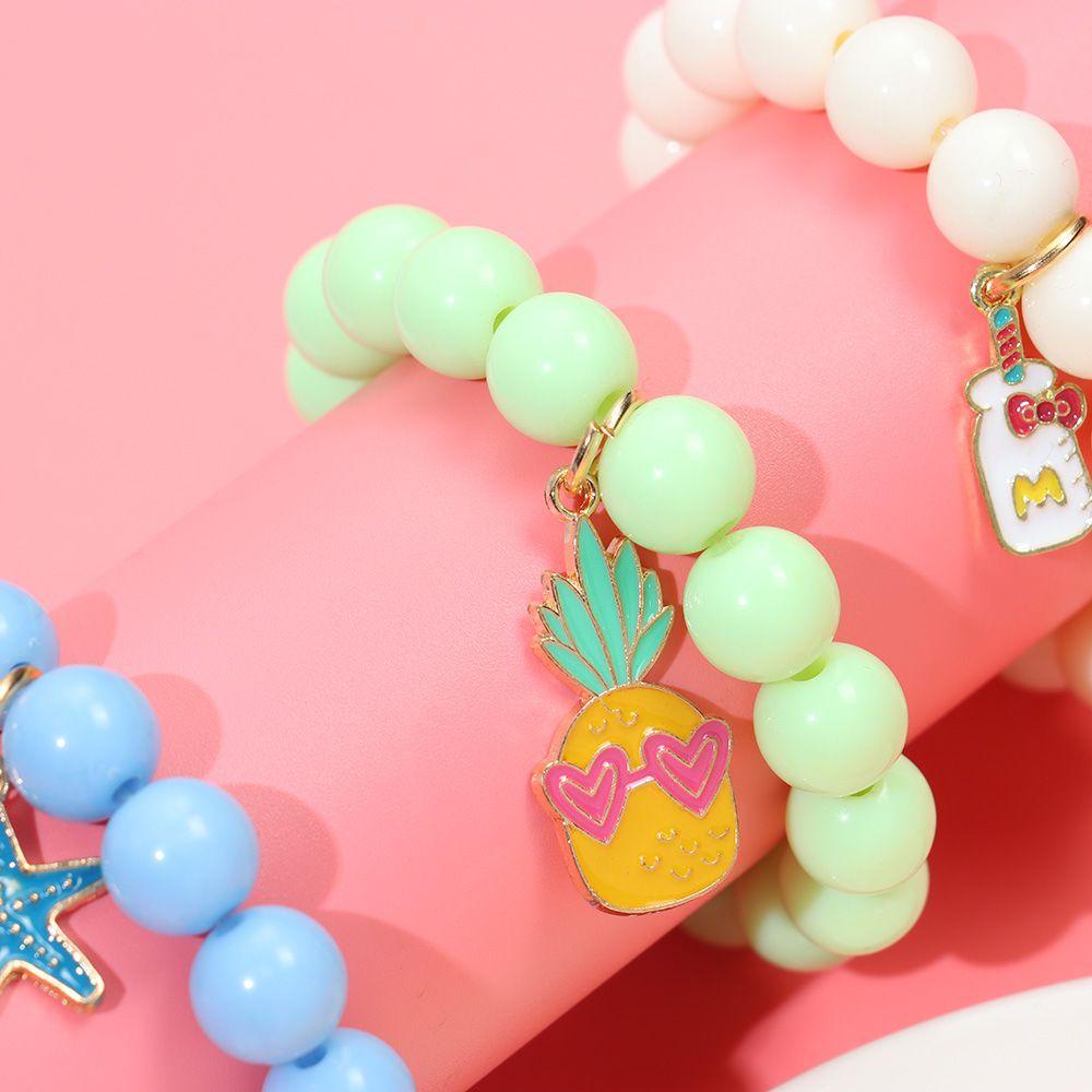 R-flower Bead Bracelet Populer Perhiasan Pesona Desain Akrilik