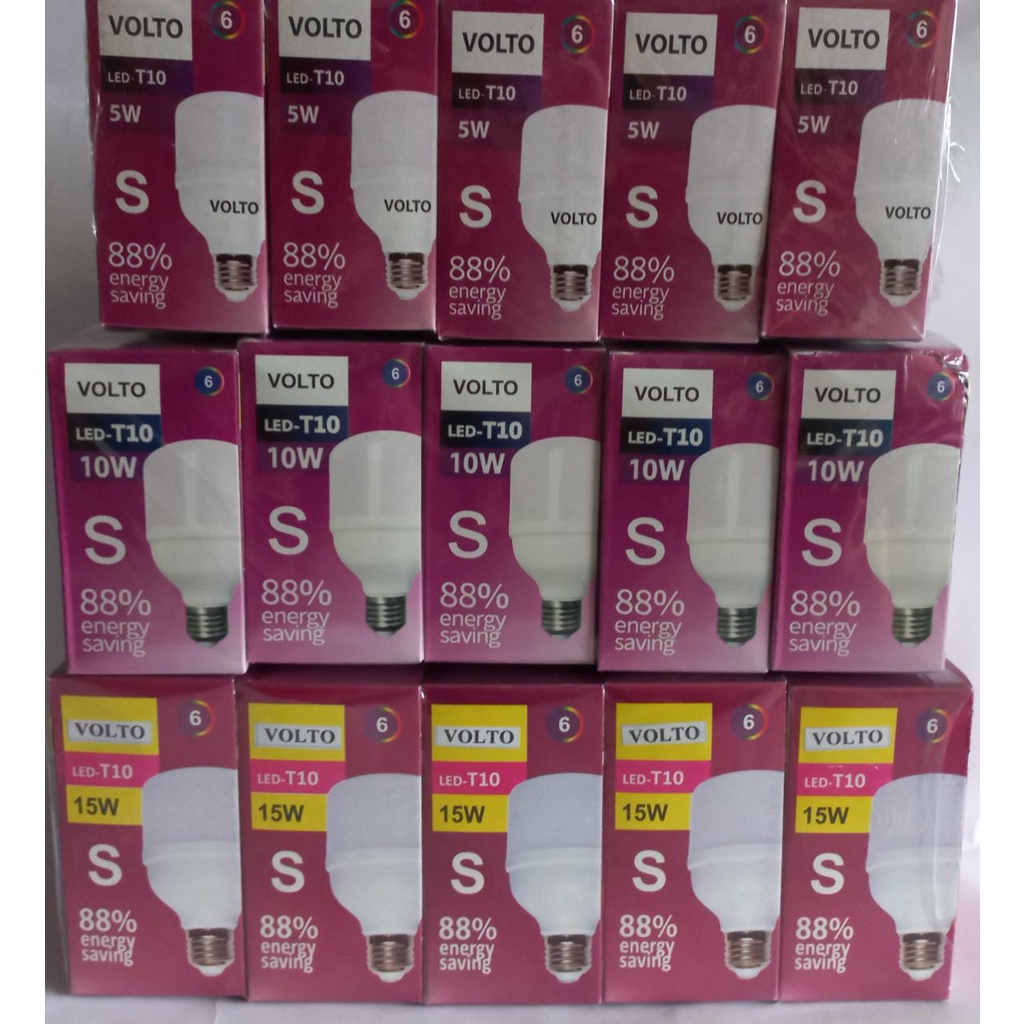 Grosir Murah LAMPU LED VOLTO T10s KOTAK 5 - 40 WATT