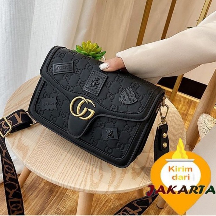 (2PC BISA IKG)GTBI99882421 NEW ARRIVAL  !!! TAS SELEMPANG Tas  wanita IMPORT PREMIUM TERBARU