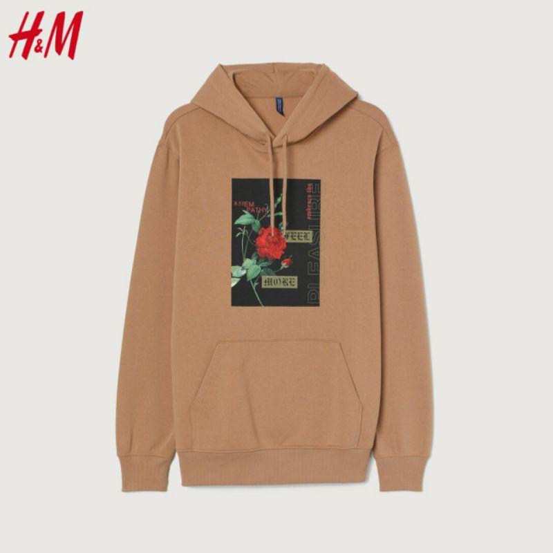 

HODDIR H&M | HODDIE PLEASURE FEEL MORE BROWN ORIGINAL HNM | FREE PAPERBAG