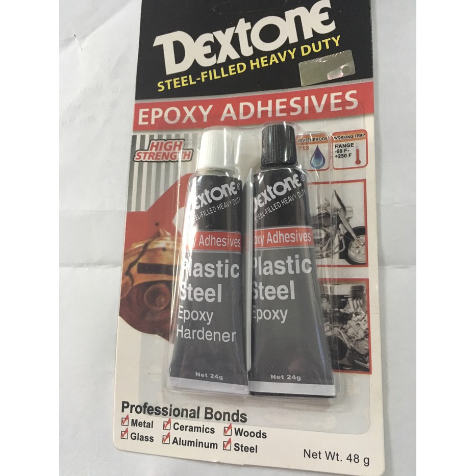 LEM DEXTONE EPOXY ADHESIVES 48 GR GRAM BESI BAJA KAYU 