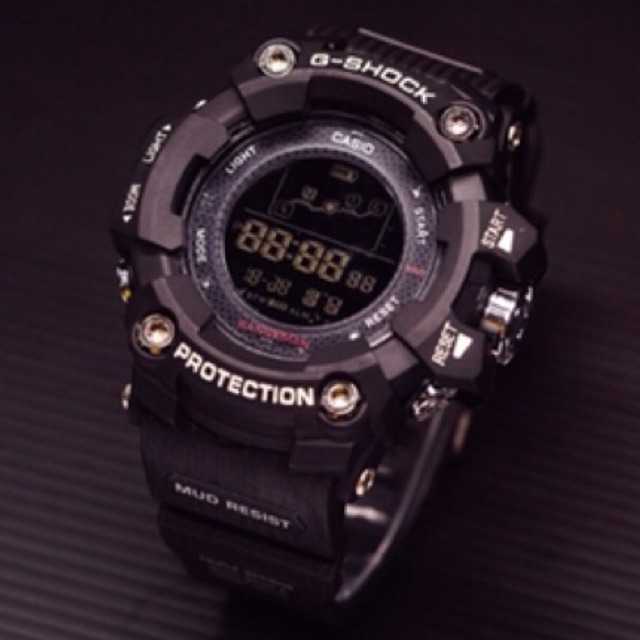 JAM TANGAN G SHOCK CASIO PROTREX HITAM LIST PUTIH