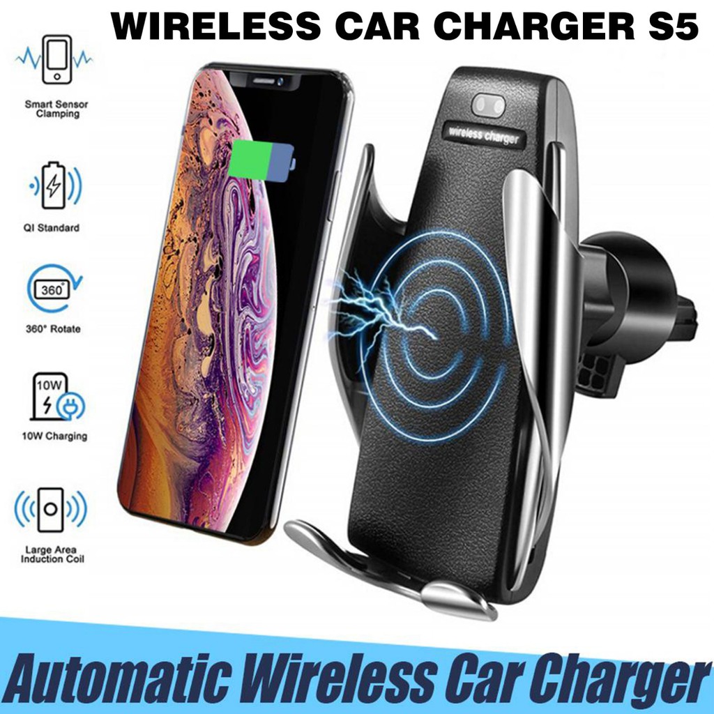 Car Holder Wireless Charger S5